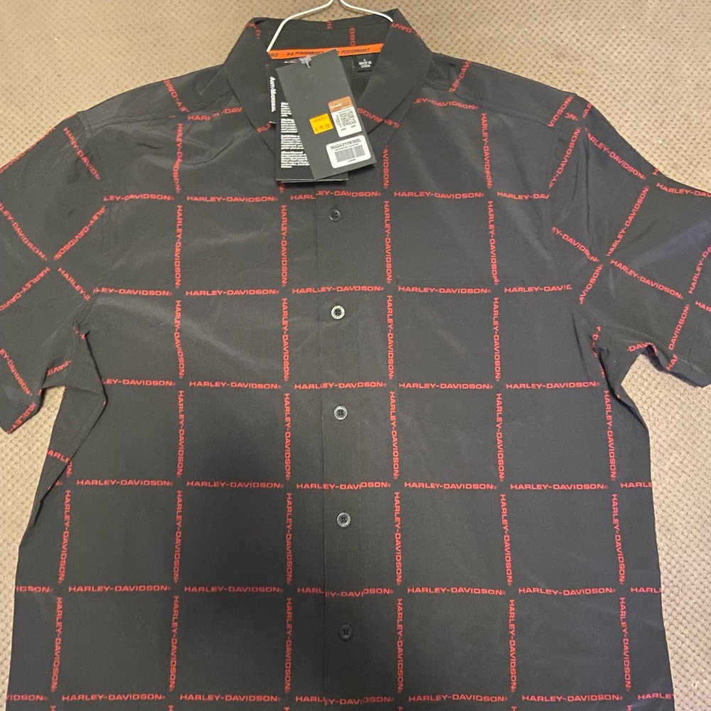 Harley Davidson button down